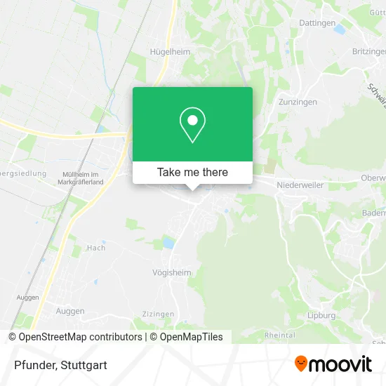 Pfunder map