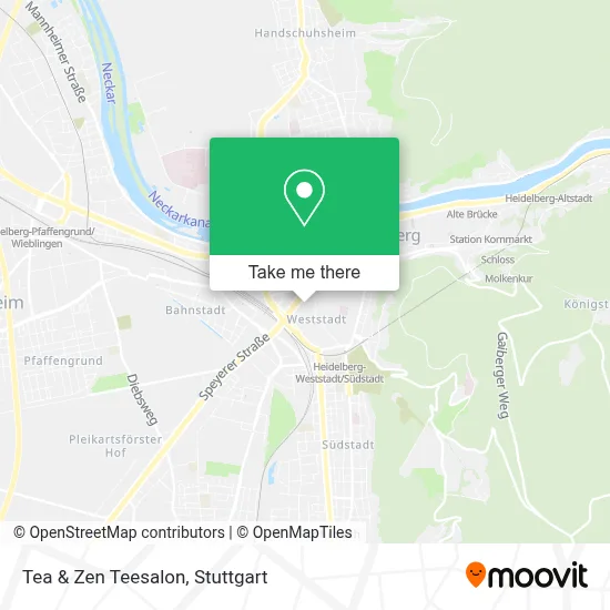 Tea & Zen Teesalon map