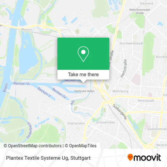 Plantex Textile Systeme Ug map