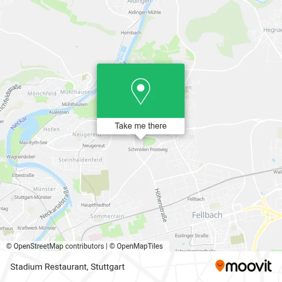 Ristorante Stadio map