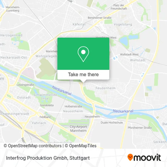 Interfrog Produktion Gmbh map