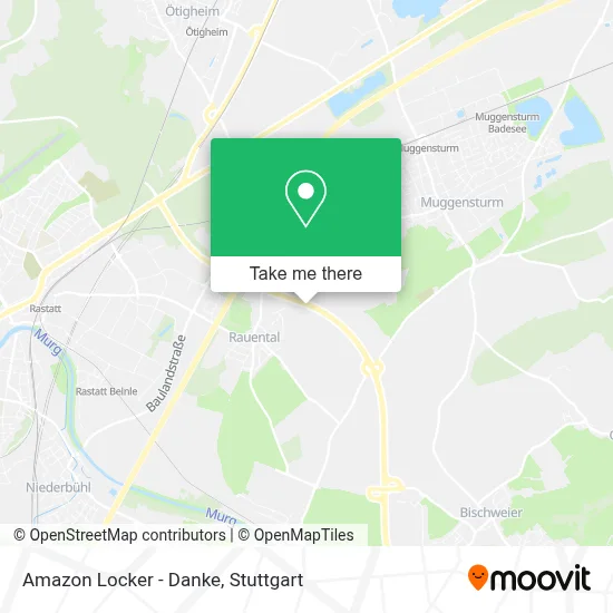 Amazon Locker - Danke map