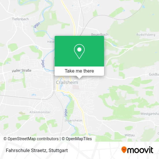 Fahrschule Straetz map