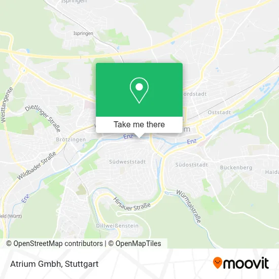 Atrium Gmbh map