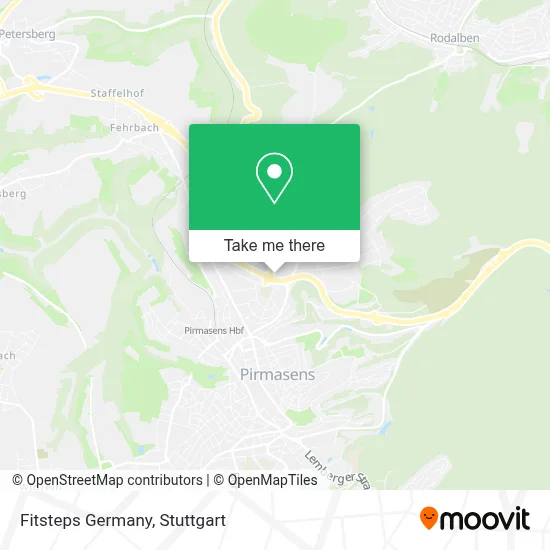 Fitsteps Germany map