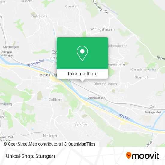 Unical-Shop map
