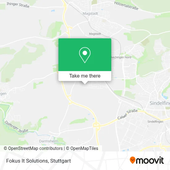 Fokus It Solutions map