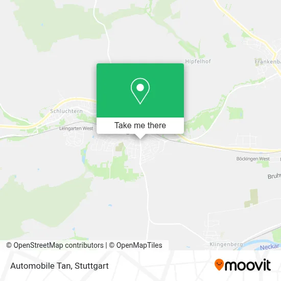 Automobile Tan map