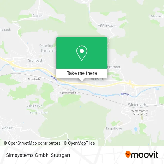Simsystems Gmbh map