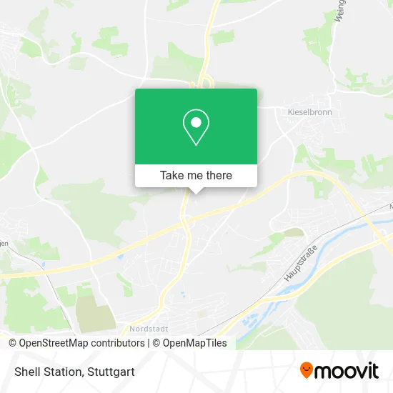 Shell Station map
