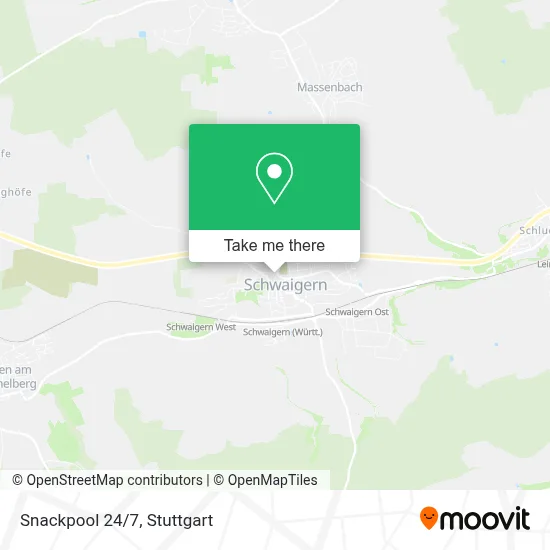 Snackpool 24/7 map