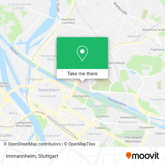 Immannheim map