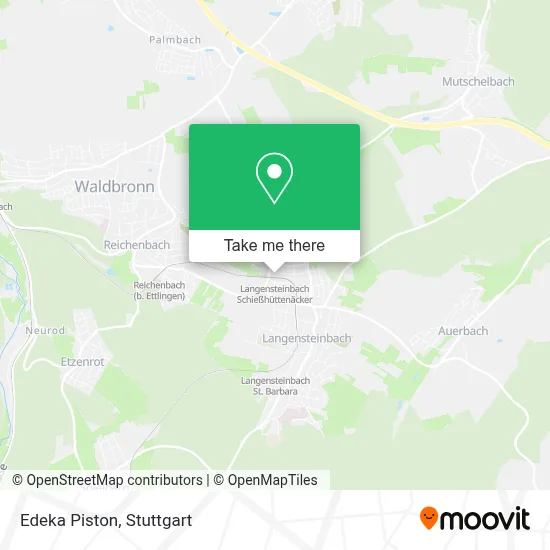Edeka Piston map