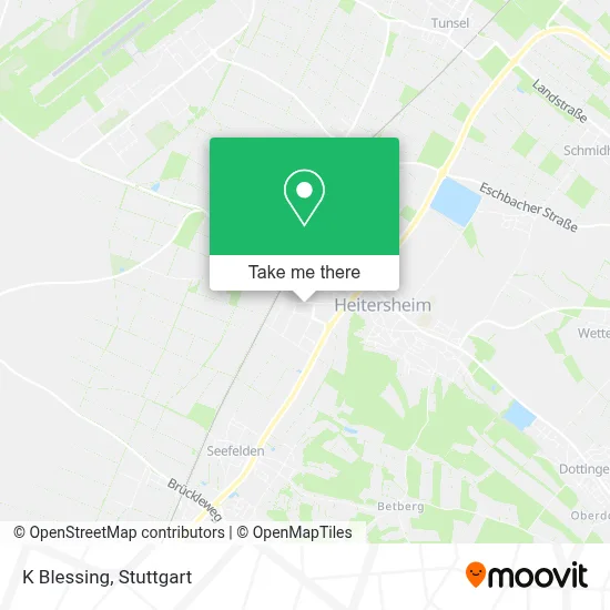 K Blessing map