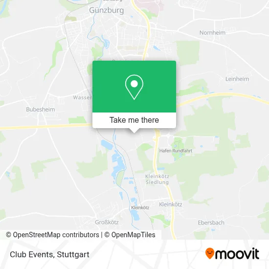 Club Events map