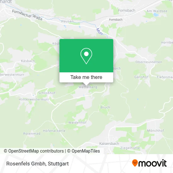 Rosenfels Gmbh map