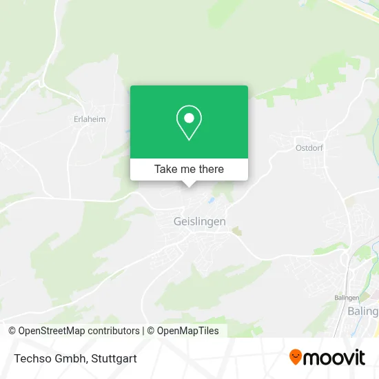 Techso Gmbh map