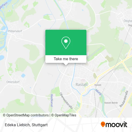 Edeka Liebich map