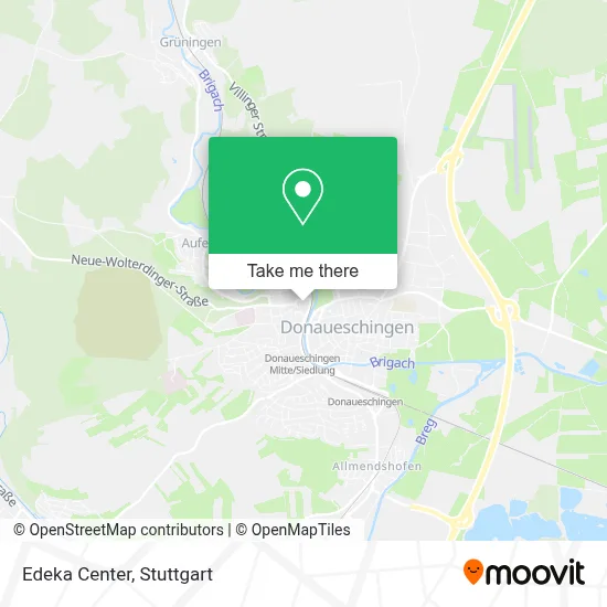 Edeka Center map