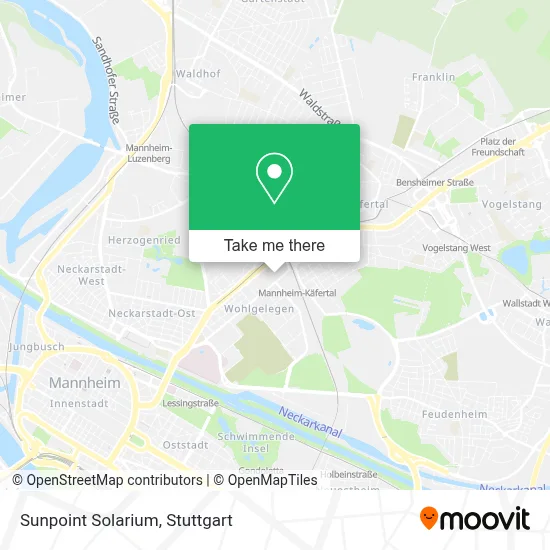 Sunpoint Solarium map