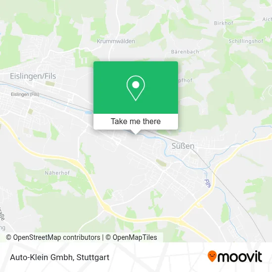 Auto-Klein Gmbh map