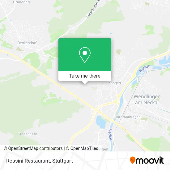 Ristorante Rossini map