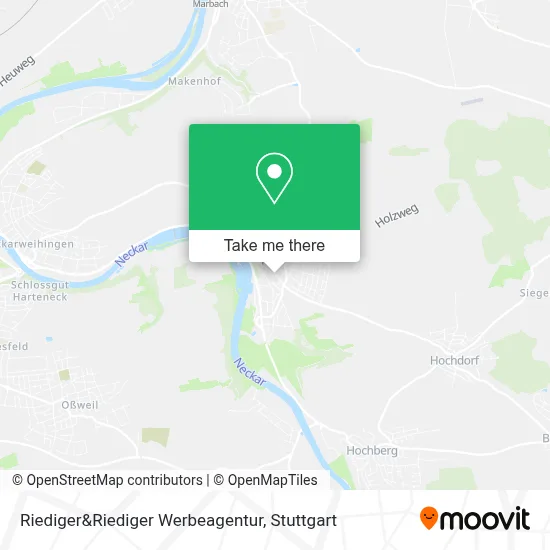Riediger&Riediger Werbeagentur map