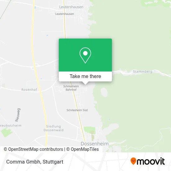 Comma Gmbh map