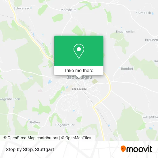 Step by Step map