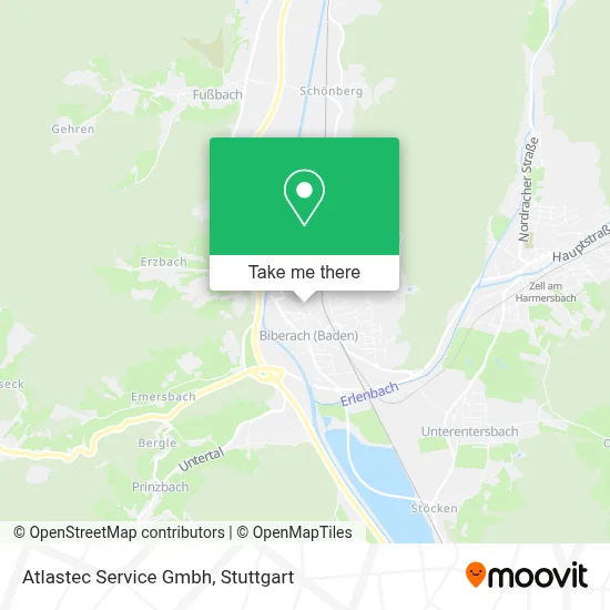 Atlastec Service Gmbh map