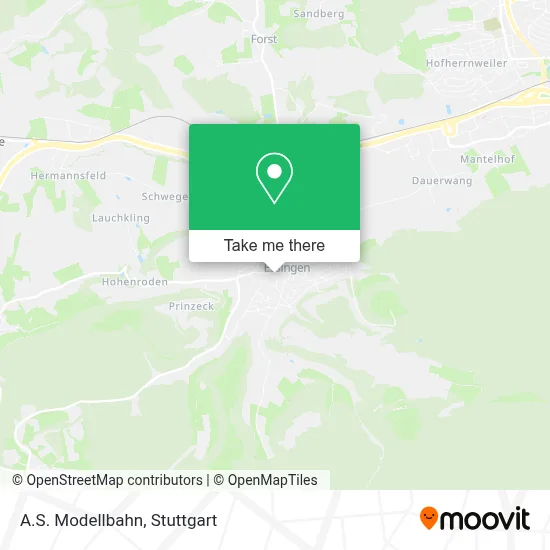 A.S. Modellbahn map