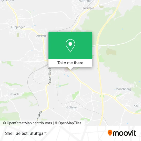 Shell Select map