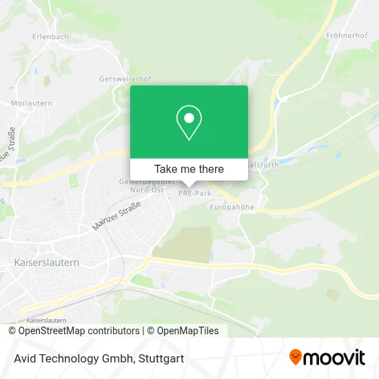 Avid Technology Gmbh map