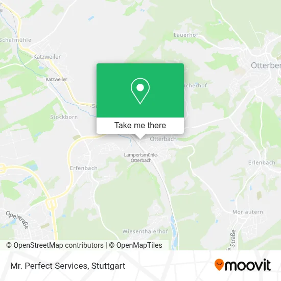 Mr. Perfect Services map