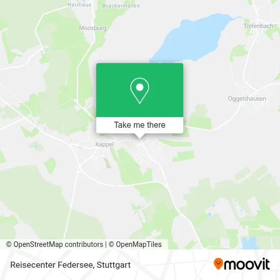 Reisecenter Federsee map