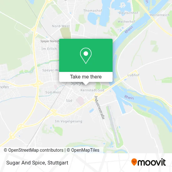 Sugar And Spice map