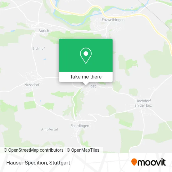 Hauser-Spedition map