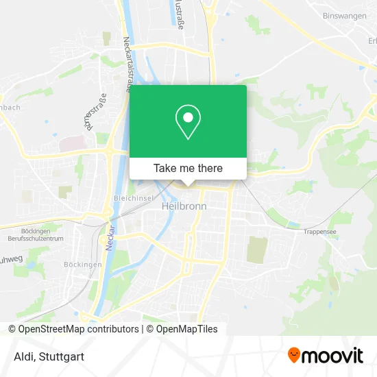 Aldi map