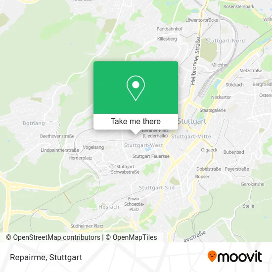 Repairme map