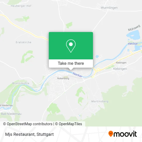 Mjs Restaurant map
