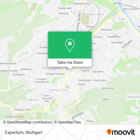 Expertum map