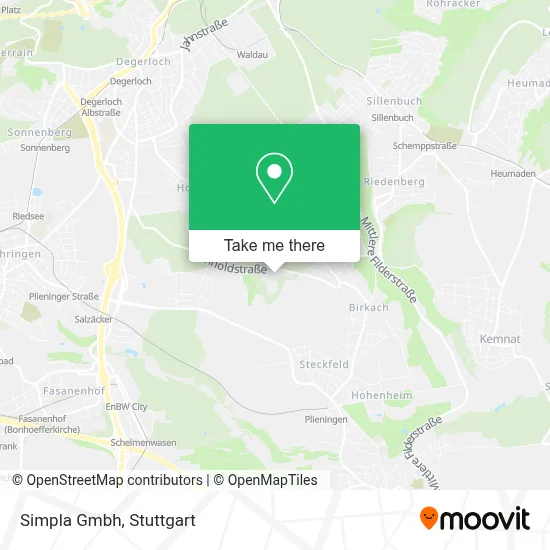 Simpla Gmbh map