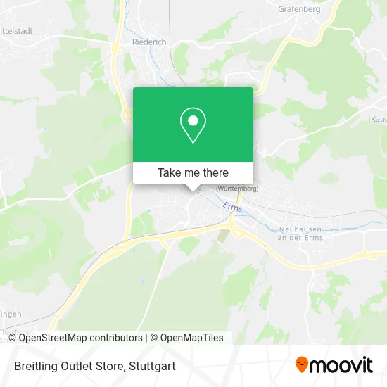 Breitling Outlet Store map