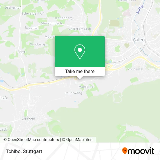 Tchibo map
