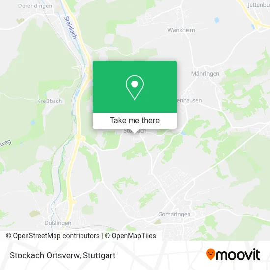 Stockach Ortsverw map