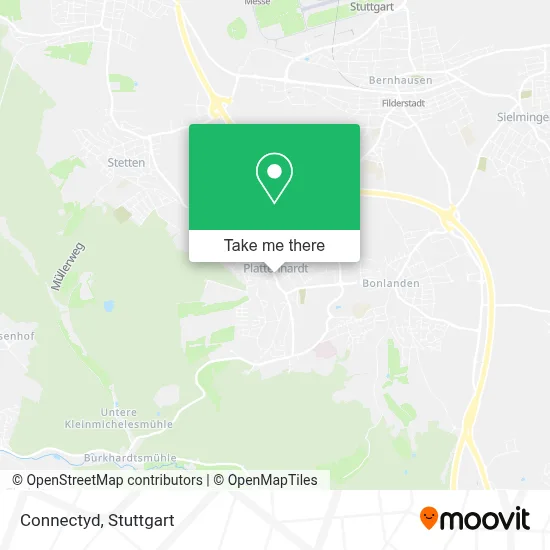 Connectyd map