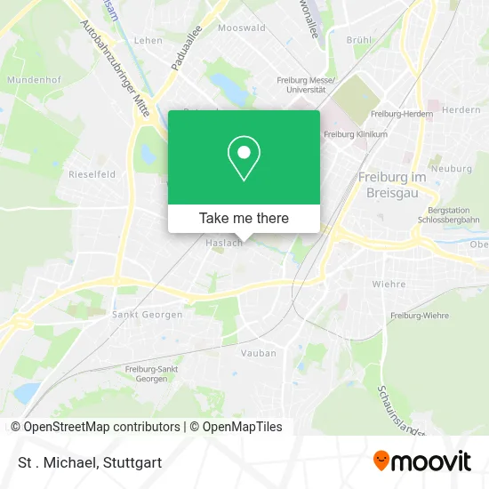 St . Michael map