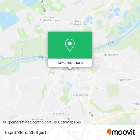 Esprit Store map