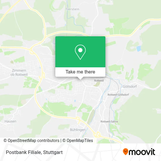 Postbank Filiale map
