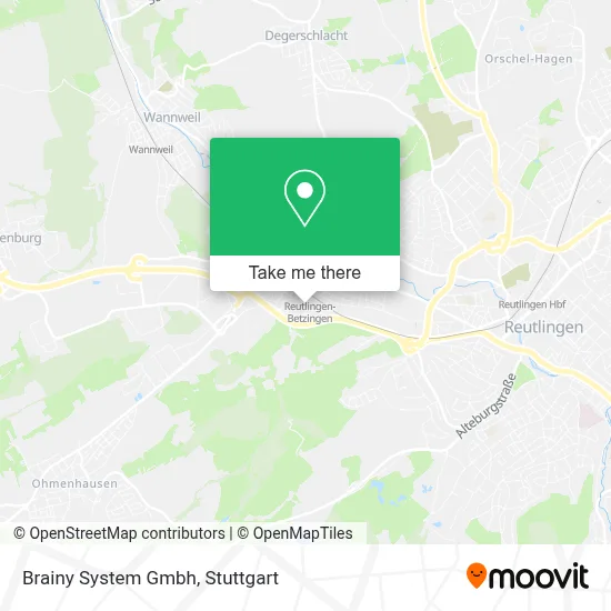 Brainy System Gmbh map